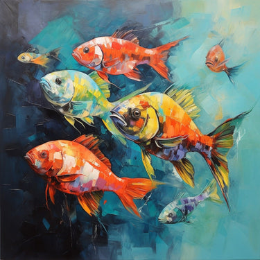 Beautiful Fish Canvas